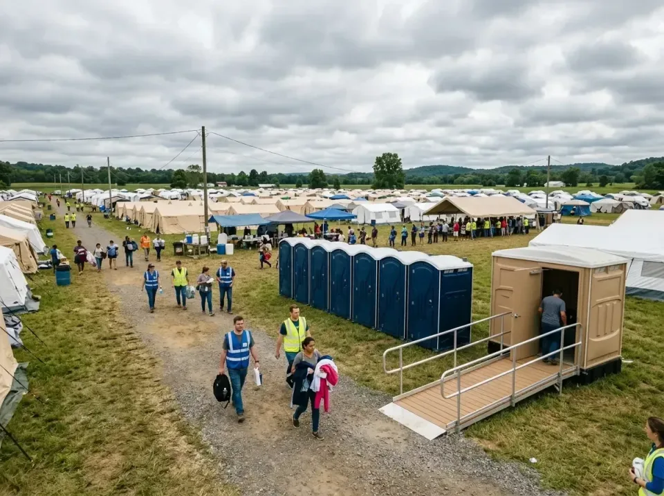 disaster-relief-camp-restrooms-010 — frequently asked questions, Dumpster & Portable Bathrooms Rental in Lawrenceville, IL